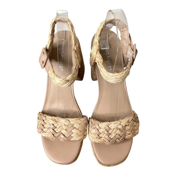 Marc Fisher Seclude Platform Sandal Tan 8.5 - Picture 2 of 12